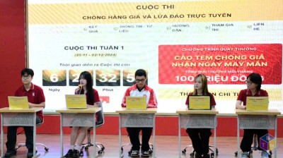 Câu hỏi cuộc thi: Chống hàng giả và lừa đảo trực tuyến