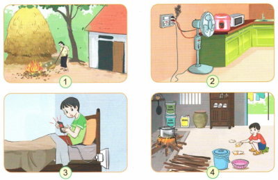 Trả lời câu hỏi: Bài 2 Phòng tránh hỏa hoạn khi ở nhà - Tự nhiên xã hội 3 Kết nối