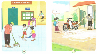 Trả lời câu hỏi: Bài 3 Vệ sinh xung quanh nhà - Tự nhiên xã hội 3 Kết nối