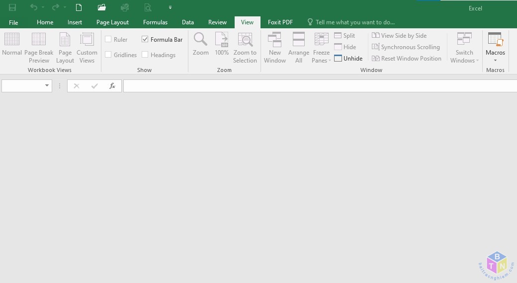 Sửa lỗi Excel không mở ra trang làm việc trống (Blank Workbook)